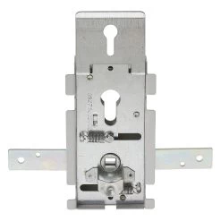 Hörmann Schloss Für Profil Halbzylinder, Mit Anschraubbrücke -Bester Türzubehör Geschäft 1019000 hoermann schloss fuer profil halbzylinder mit anschraubbruecke draufsicht rueckseite