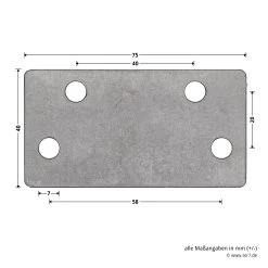 Hörmann Ersatz-Hebelarm Inkl. Adapterplatte, BRH 2000 Mm -Bester Türzubehör Geschäft 1049502 hoermann ersatz hebelarm inkl adapterplatte brh 2000mm adapterplatte bemassung