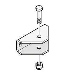 SOMMER Torflügelbeschlag Twist XL, Inkl. Schraube Und Mutter