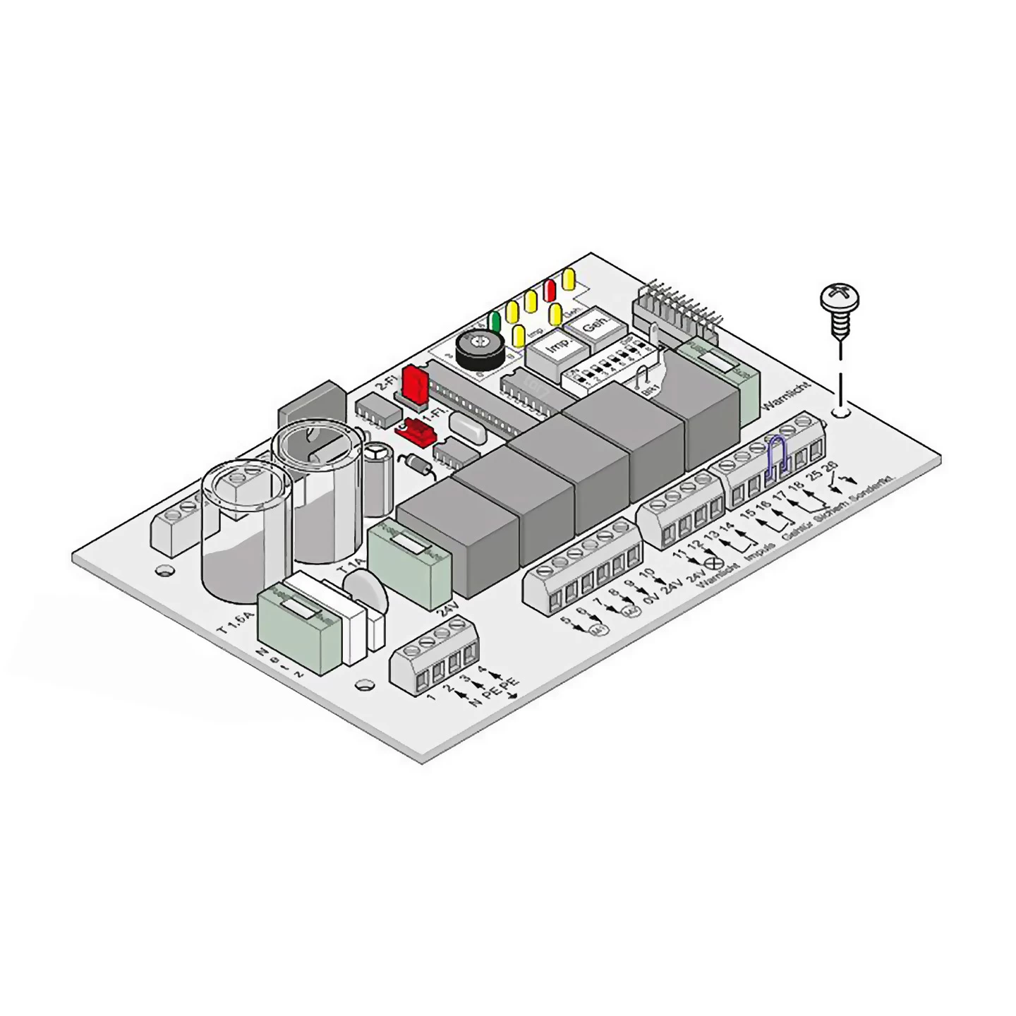 SOMMER Steuerungsplatine Twist 200 E/EL 1 SOMMER Steuerungsplatine Twist 200 E/EL