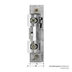 Hörmann E-Öffner Mit Tagesfalle (lose) Für THP Haustüren 16 Hörmann E-Öffner Mit Tagesfalle (lose) Für THP Haustüren -Bester Türzubehör Geschäft 274661 hoermann e oeffner mit tagesfalle lose fuer thp haustueren vorderseite masse