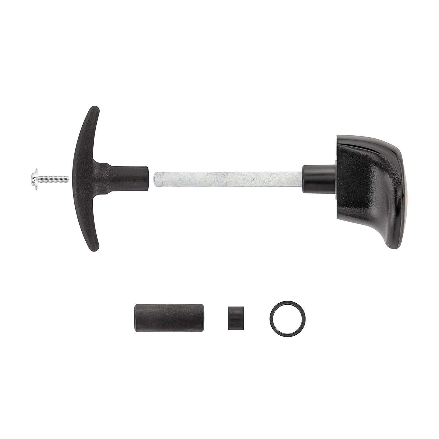 Hörmann Torgriffgarnitur Schwarz, Stiftlänge 113 Mm, TS 42 3 Hörmann Torgriffgarnitur Schwarz, Stiftlänge 113 Mm, TS 42 – Bild 3