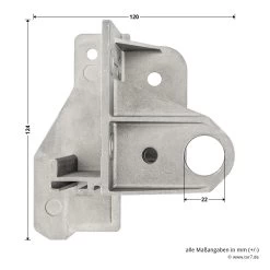 Hörmann Aufsetzstück, Beschlagsart N, Rechts 9 Hörmann Aufsetzstück, Beschlagsart N, Rechts -Bester Türzubehör Geschäft 3027694 hoermann aufsetzstueck beschlagsart n rechts bemassung 2