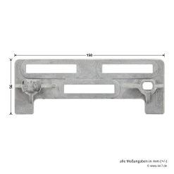 Hörmann Verschlussbolzen, Tore Mit Kassette Oder Ohne Sicke -Bester Türzubehör Geschäft 3038947 hoermann verschlussbolzen fuer tore ohne sicke oder mit kassette bemassung 1