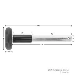 Hörmann Laufrolle Mit Kugellager Und Splintbohrung -Bester Türzubehör Geschäft 3040122 hoermann laufrolle typ ks kugellager splintbohrung verzinkt bemassung