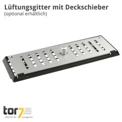 Hörmann Lüftungsgitter Für Sektionaltore Mit 0,75/1,5 Mm Lamellendicke -Bester Türzubehör Geschäft 3041096 hoermann lueftungsgitter fuer sektionaltore mit 075 15 mm lamellendicke deckschieber