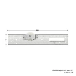 Hörmann Auslegerplatte, Beschlag L, Ausführung Links, Baureihe 30 -Bester Türzubehör Geschäft 3045746 hoermann auslegerplatte beschlag l ausfuehrung links baureihe 30 masse