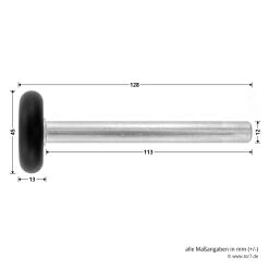 Hörmann Laufrolle Mit Kugellager, BR 30/40/50, Edelstahl -Bester Türzubehör Geschäft 3053384 hoermann laufrolle typ k kugellager edelstahl masse
