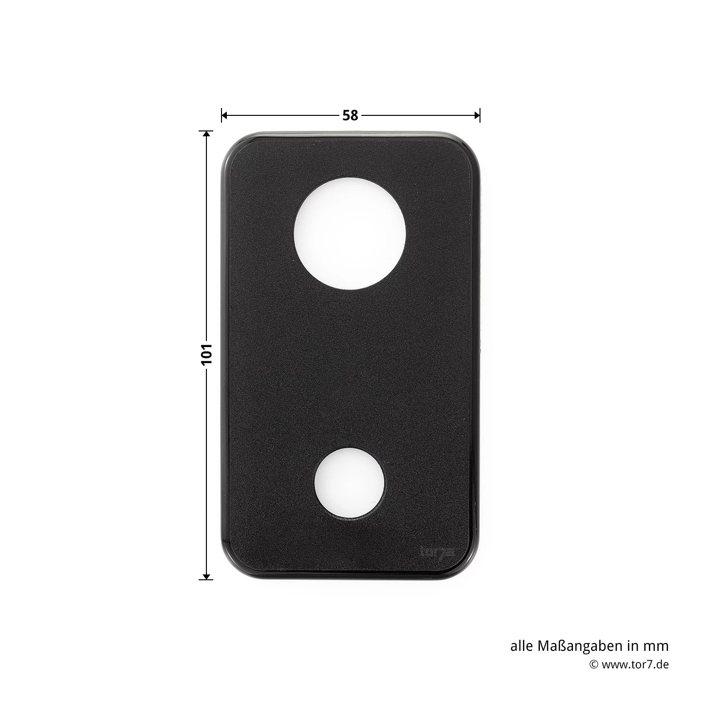 Hörmann Torgriffgarnitur, TS 42,5 Mm, Kunststoff Schwarz, PZ 4 Hörmann Torgriffgarnitur, TS 42,5 Mm, Kunststoff Schwarz, PZ – Bild 4