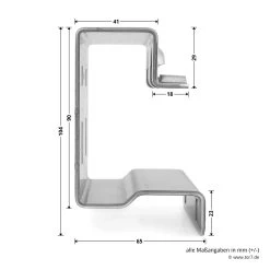 Hörmann Federstopperkonsole -Bester Türzubehör Geschäft 3073628 hoermann federstopperkonsole seitenmasse