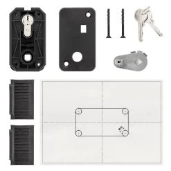 Hörmann Schloss PZ, TS 42,5 Mm Inkl. Zylinder 10 Hörmann Schloss PZ, TS 42,5 Mm Inkl. Zylinder -Bester Türzubehör Geschäft 3088641 hoermann schloss pz ts 425 mm inkl zylinder montageskizze