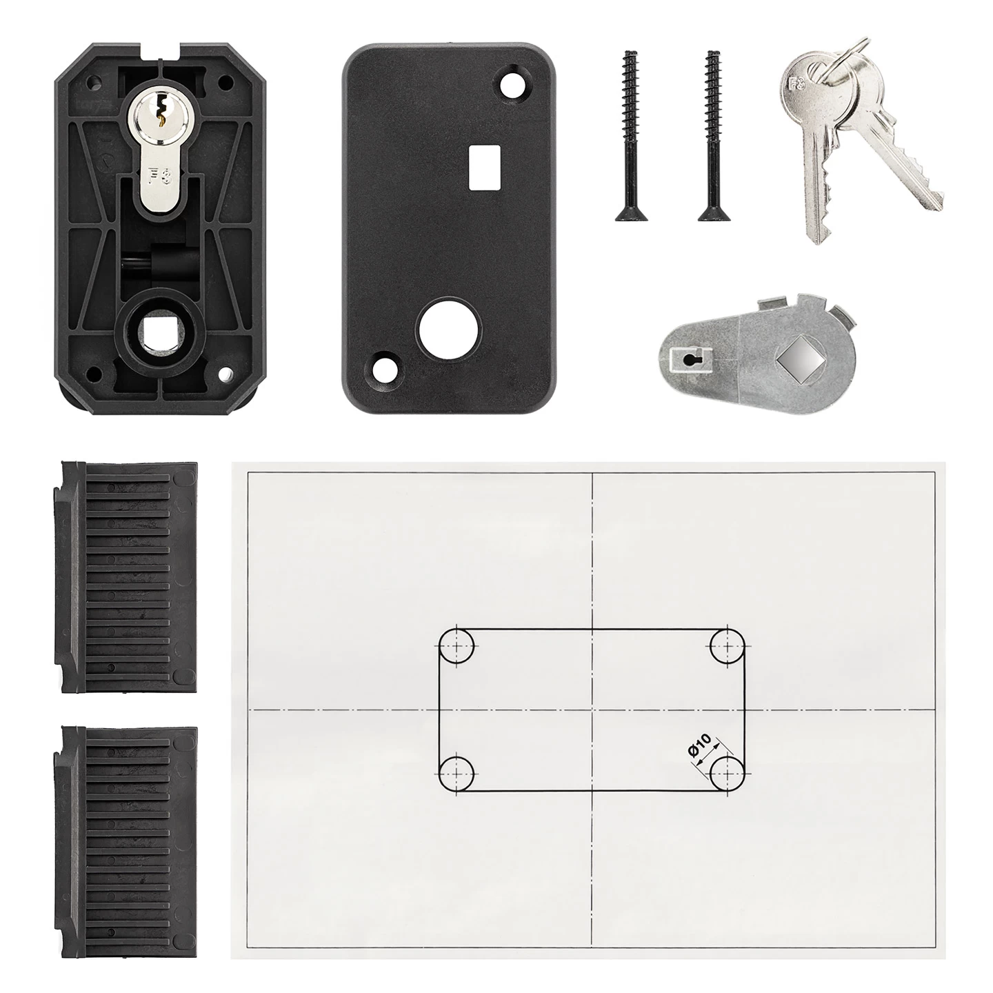 Hörmann Schloss PZ, TS 42,5 Mm Inkl. Zylinder 5 Hörmann Schloss PZ, TS 42,5 Mm Inkl. Zylinder – Bild 5