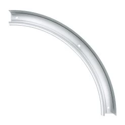 Hörmann Laufschienenbogen 90° -Bester Türzubehör Geschäft 4012153 hoermann laufschienenbogen 90 grad draufsicht