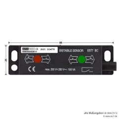 Hörmann Magnetschalter Bi-direktional -Bester Türzubehör Geschäft 436339 hoermann magnetschalter bi direktional schalter masse