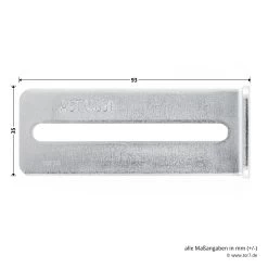 Hörmann Magnetschalter Bi-direktional -Bester Türzubehör Geschäft 436339 hoermann magnetschalter bi direktional winkel breite laenge