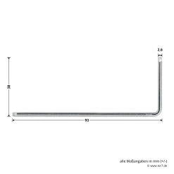 Hörmann Magnetschalter Bi-direktional -Bester Türzubehör Geschäft 436339 hoermann magnetschalter bi direktional winkel hoehe laenge