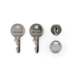 Hörmann Sicherheitsschloss Für Steuerungsgehäuse RotaMatic Akku -Bester Türzubehör Geschäft 436343 hoermann sicherheitsschloss fuer steuerungsgehaeuse rotamatic akku draufsicht