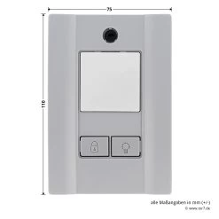 Hörmann Innentaster EcoStar PB 3 -Bester Türzubehör Geschäft 436452 hoerman innentaster ecostar pb 3 breite hoehe