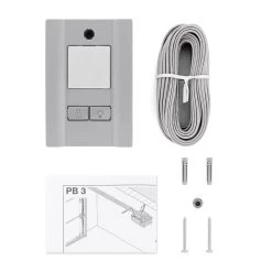 Hörmann Innentaster EcoStar PB 3 -Bester Türzubehör Geschäft 436452 hoerman innentaster ecostar pb 3 lieferumfang