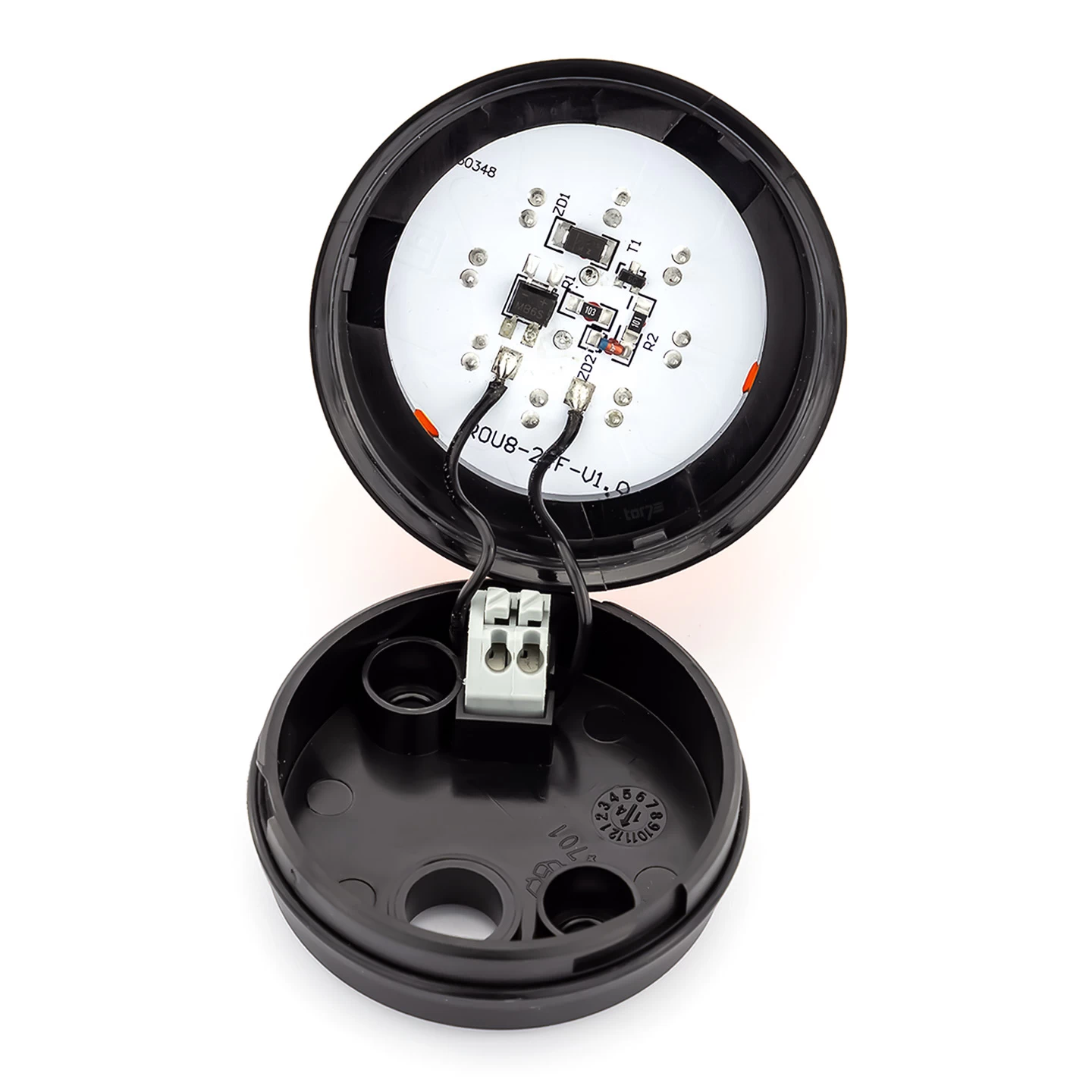 Hörmann LED Signalleuchte SLK Gelb 24 V Piezo 2 Hörmann LED Signalleuchte SLK Gelb 24 V Piezo – Bild 2