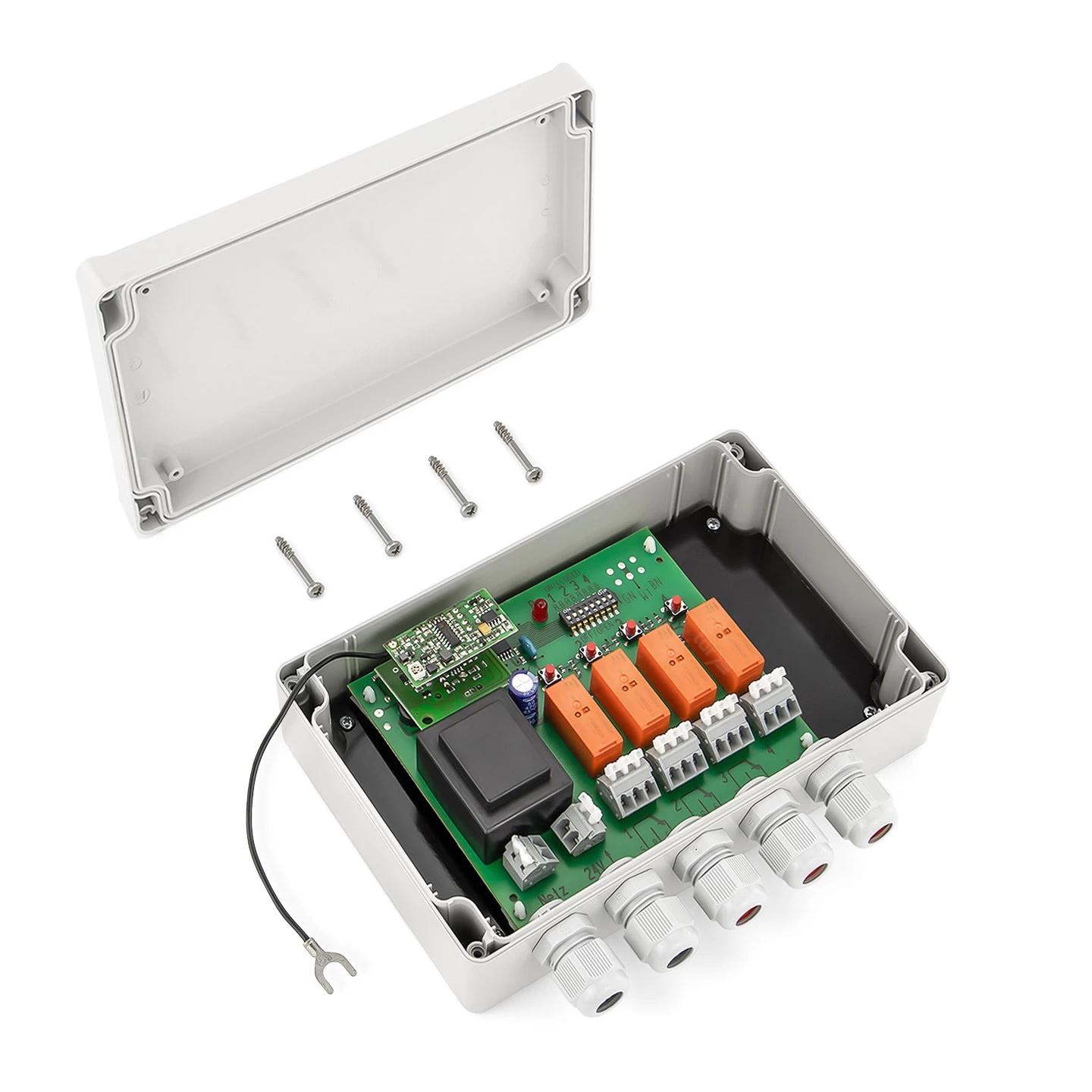 Hörmann 4-Kanal-Relais-Empfänger HER 4, 40 MHz 2 Hörmann 4-Kanal-Relais-Empfänger HER 4, 40 MHz – Bild 2