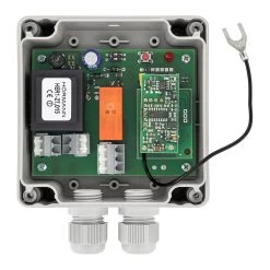 Hörmann 1-Kanal-Relais-Empfänger HER 1, 27,015 MHz -Bester Türzubehör Geschäft 437262 hoermann 1 kanal relais empfaenger her 1 27 015 mhz platine draufsicht