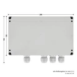 Hörmann 2-Kanal-Relais-Empfänger HER 2, 26,975 MHz -Bester Türzubehör Geschäft 437265 hoermann 2 kanal relais empfaenger her 2 26975 mhz bemassung auswerteinheit