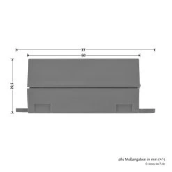 Hörmann 1-Kanal-Empfänger HE 1, 40 MHz 11 Hörmann 1-Kanal-Empfänger HE 1, 40 MHz -Bester Türzubehör Geschäft 437380 hoermann 1 kanal empfaenger he 1 40 mhz masse hoehe laenge