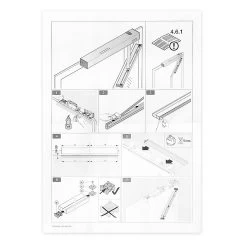 Hörmann Glastür Gleitschiene 554 Mm PortaMatic, Silber -Bester Türzubehör Geschäft 437899 hoermann glastuer gleitschiene 554 mm portamatic doortronic silber montagenanleitung