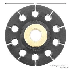 Hörmann Antriebsscheibe Für Führungsschiene FS 10 Und FS 2 -Bester Türzubehör Geschäft 438108 hoermann antriebsscheibe fuer fuehrungsschiene fs 10 und fs 2 durchmesser