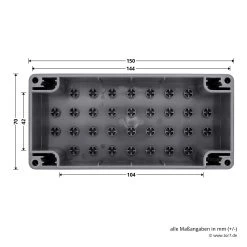 Hörmann Leer-Gehäuse-Unterteil IP 54 -Bester Türzubehör Geschäft 438266 hoermann leer gehaeuse unterteil ip 54 breite laenge