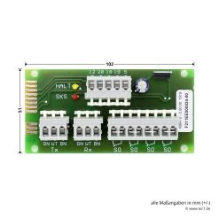 Hörmann Anschlusseinheit S1/S2, Platine SKS -Bester Türzubehör Geschäft 438416 hoermann anschlusseinheit s 1 s 2 platine sks breite laenge