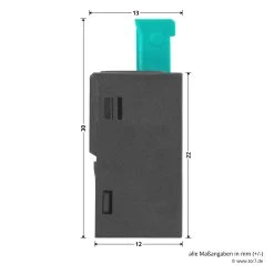 Hörmann Mikrotaster MKT 1 Für Schlüsseltaster STAP STUP ESA ESU -Bester Türzubehör Geschäft 438422 hoermann mikrotaster mkt 1 fuer schluesseltaster stap stup esa esu masse