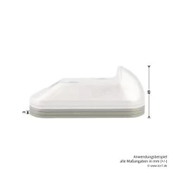 Hörmann Unterlegplatten-Set Für Auflaufbock -Bester Türzubehör Geschäft 438774 hoermann unterlegplatten set fuer auflaufbock anwendung