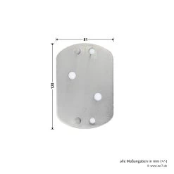 Hörmann Unterlegplatten-Set Für Auflaufbock -Bester Türzubehör Geschäft 438774 hoermann unterlegplatten set fuer auflaufbock masse