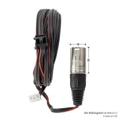 Hörmann Verbindungsleitung ProMatic Akku, 5 M 5 Hörmann Verbindungsleitung ProMatic Akku, 5 M -Bester Türzubehör Geschäft 438959 hoermann verbindungsleitung zl24 5 m bemassung