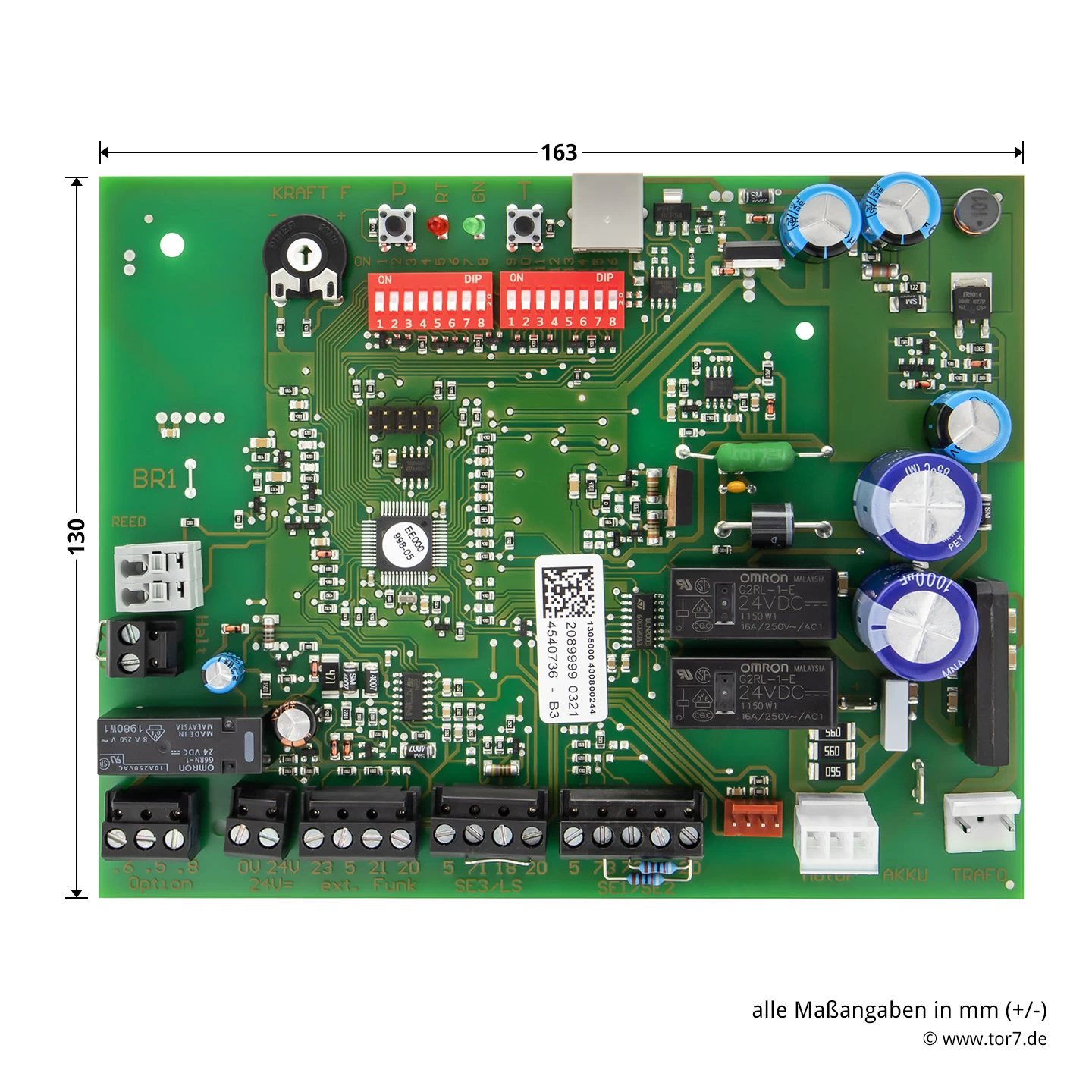 Hörmann Steuerungsplatine LineaMatic Schiebetorantrieb Ohne Funkempfänger 5 Hörmann Steuerungsplatine LineaMatic Schiebetorantrieb Ohne Funkempfänger – Bild 5