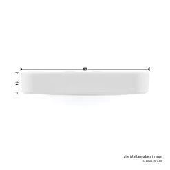 Hörmann Funk-Innentaster FIT 4, BiSecur -Bester Türzubehör Geschäft 439741 hoermann funk innentaster fit 4 bisecur seitenansicht