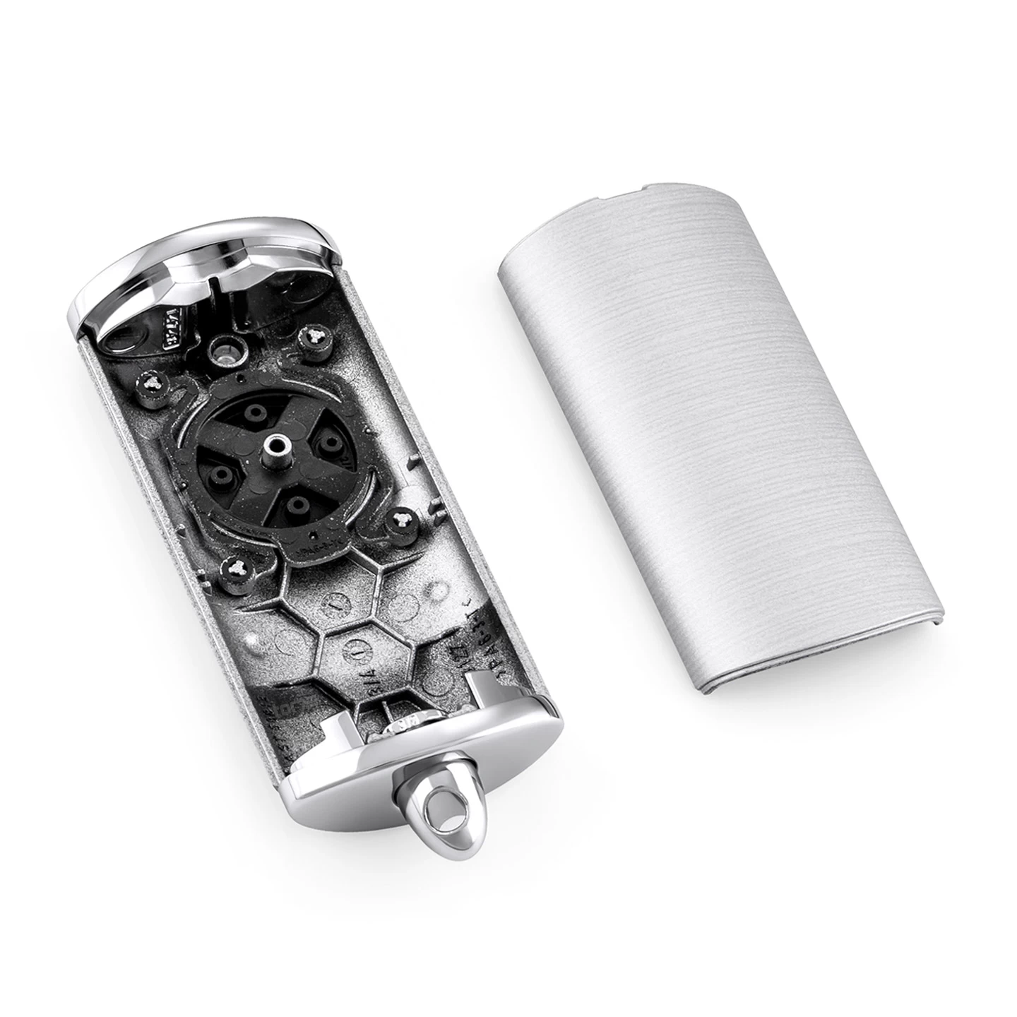 Hörmann Ersatz-Gehäuse Handsender HSE 4, Silber 2 Hörmann Ersatz-Gehäuse Handsender HSE 4, Silber – Bild 2