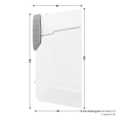 Hörmann Funk-Türschlossantrieb SmartKey 17 Hörmann Funk-Türschlossantrieb SmartKey -Bester Türzubehör Geschäft 4511787 hoermann funk tuerschlossantrieb smartkey weiss masse seite