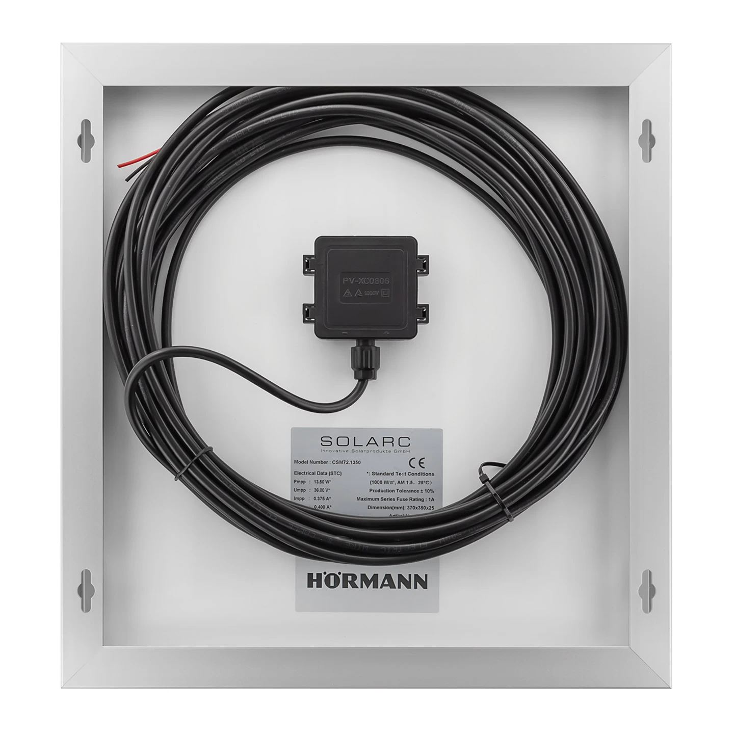 Hörmann Solarmodul SM 1-2 Für ProMatic Akku Garagentorantriebe 4 Hörmann Solarmodul SM 1-2 Für ProMatic Akku Garagentorantriebe – Bild 4