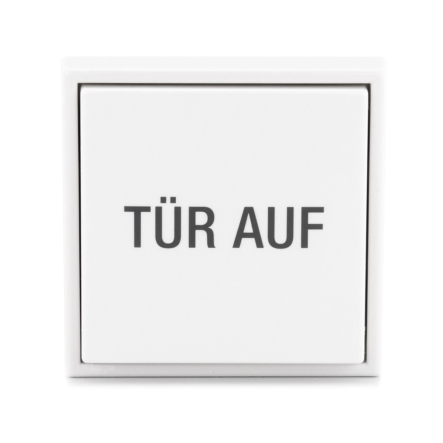 Hörmann Innentaster "Tür Auf", Weiß 1 Hörmann Innentaster "Tür Auf", Weiß