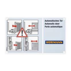 Hörmann Schiebetorantrieb STA 500 FU -Bester Türzubehör Geschäft 4514117 hoermann schiebetorantrieb sta500fu zubehoer schild