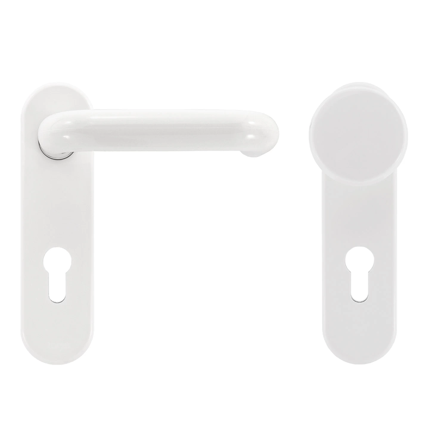 Hörmann FS Wechselgarnitur D110 Kurzschild PZ, Weiß 1 Hörmann FS Wechselgarnitur D110 Kurzschild PZ, Weiß