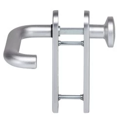 Hörmann Feuerschutz-Wechselgarnitur Typ D110 PZ, Aluminium -Bester Türzubehör Geschäft 454691 hoermann fs wechselgarnitur d 110 antipanik seitenansicht rechts