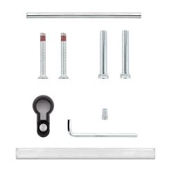 Hörmann FS Drückergarnitur D110 Kurzschild PZ, Schwarz -Bester Türzubehör Geschäft 498165 hoermann fs drueckergarnitur d 110 kurzschild pz gleitlager polyamid schwarz montagematerial