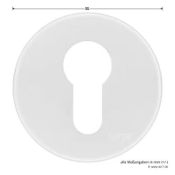 Hörmann FS Drückergarnitur D110 Rosette PZ, Alu 13 Hörmann FS Drückergarnitur D110 Rosette PZ, Alu -Bester Türzubehör Geschäft 535346 hoermann fs drueckergarnitur d110 pz rosette alu f1 gleitlager durchmesser