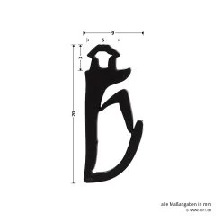 Hörmann Dichtungsprofil Für Mittelsprosse H3D-2, D45-2, P71, Länge 2,50 M 9 Hörmann Dichtungsprofil Für Mittelsprosse H3D-2, D45-2, P71, Länge 2,50 M -Bester Türzubehör Geschäft 539040 hoermann dichtungsprofil fuer mittelsprosse h3d 2 d45 2 p71 laenge 2 50 meter breite laenge