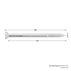 Hörmann Dübelpaket D53, OD-Stahltüren, T30 Brandschutztüren -Bester Türzubehör Geschäft 548783 hoermann duebelpaket d53 10 x 100 senkkopfschraube torx mauerwerk beton 8 st masse schraube