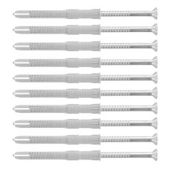 Hörmann Dübelpaket D54, OD-Stahltüren, T30 Brandschutztüren -Bester Türzubehör Geschäft 548784 hoermann duebelpaket d54 10x100 mit senkkopfschraube torx mauerwerk beton 10 stueck lieferumfang